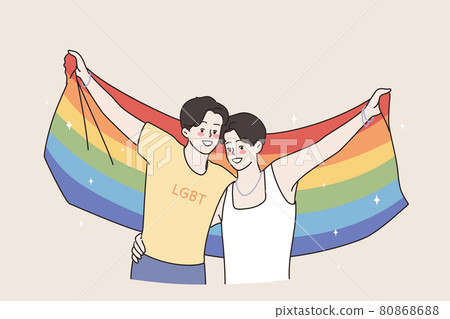 LGBT rights and gays concept 80868688