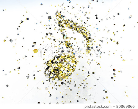 Eighth Note Block Aggregate Gold And Silver Stock Illustration Eighth Note Block Aggregate Gold And Silver Stock Illustration