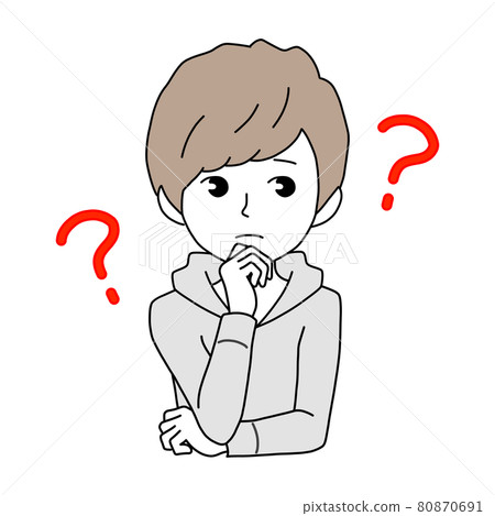 A man thinking 80870691