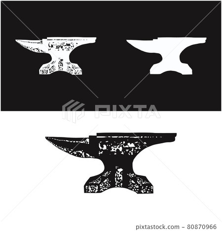 Vintage Rustic Blacksmith Iron Anvil Foundry logo design Vintage Rustic Blacksmith Iron Anvil Foundry logo design 80870966