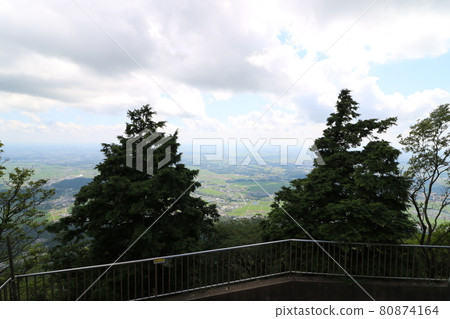 View from the summit of Mt. Nantai, Mt. Tsukuba, Ibaraki Prefecture View from the summit of Mt. Nantai, Mt. Tsukuba, Ibaraki Prefecture 80874164