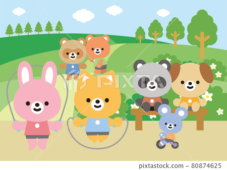 Animal mix skipping rope Animal mix skipping rope 80874625