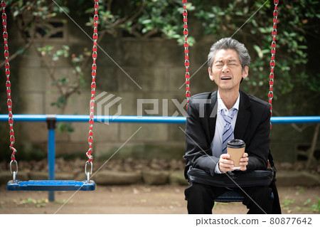 資深男性商人布蘭科 80877642