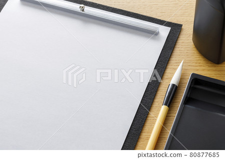 Penmanship calligraphy brush 80877685