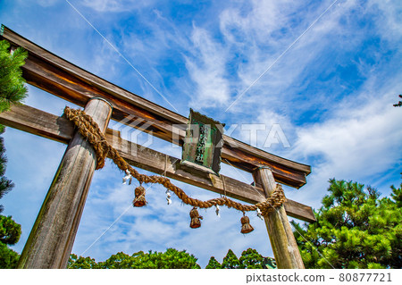 Shoin Shrine, Hagi City, Yamaguchi Prefecture 80877721
