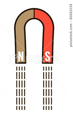 Simple Magnet Vector Illustration 80882038