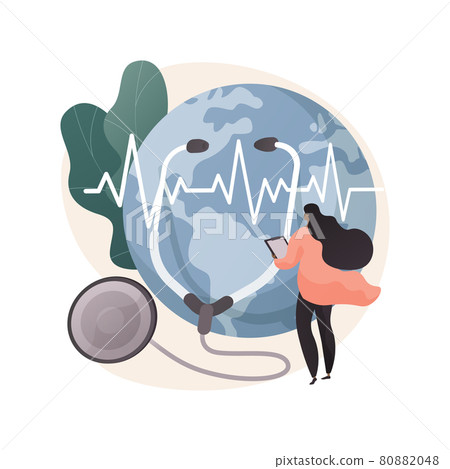 Planet care vector concept metaphor 80882048