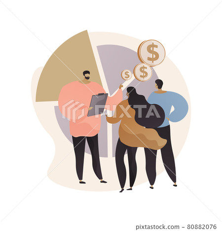 Consultative selling abstract concept vector illustration. 80882076