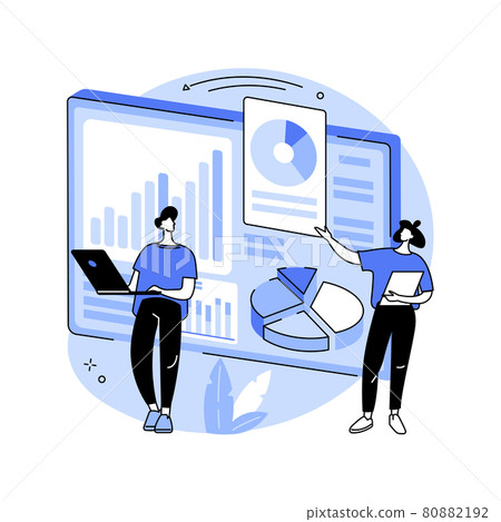 Innovation management software abstract concept vector illustration. 80882192