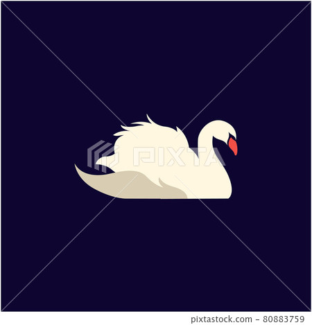 bird, logo, swan 80883759