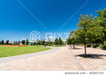 Suginami Ward Shimotakaido Ozora Park's vast open space Shimotakaido Station North Exit Keio Line Suginami Ward, Tokyo 80885350