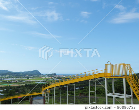 Jumbo slide in Niki-cho, Hokkaido Jumbo slide in Niki-cho, Hokkaido 80886752