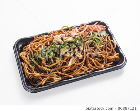 Sauce yakisoba bento 80887121