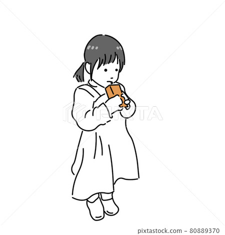 A girl who supplies hydration A girl who supplies hydration 80889370