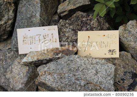 Climbing Karasuhata Iwayama in Hiroshima Prefecture 80890236