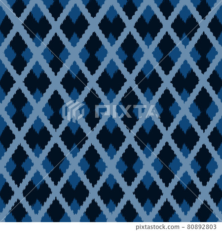 Argyle vector seamless pattern. Abstract check repeat background Argyle vector seamless pattern. Abstract check repeat background 80892803