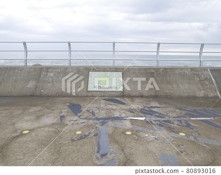慶州市南陽面柱狀節理海灘海浪日出 80893016