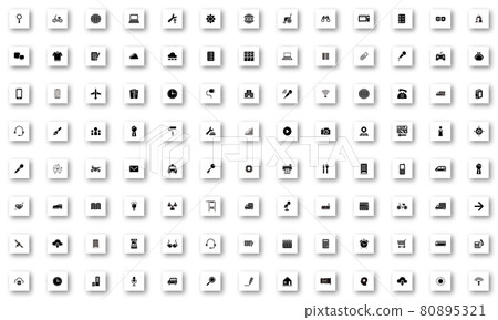 Icon set Icon set 80895321