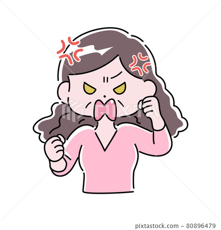憤怒的中間女人 80896479