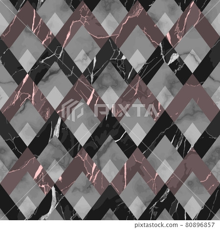 Marble Luxury Geometric Seamless Pattern.... - Stock Illustration ...