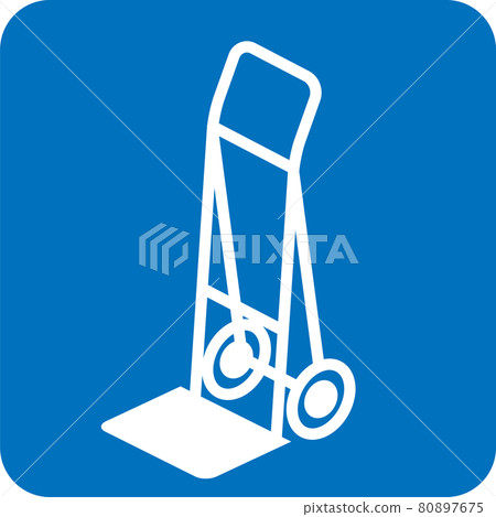 Carrying vehicle pictogram Carrying vehicle pictogram 80897675