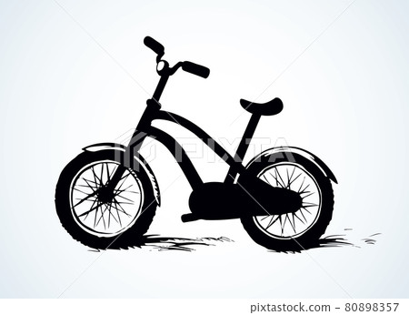 Bicycle. Vector drawing 80898357