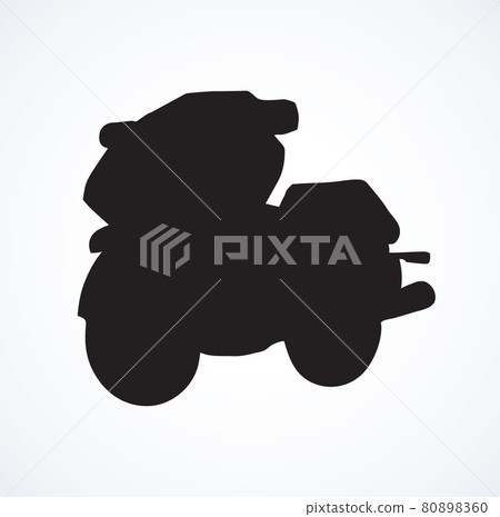 Motorcycle. Vector drawing Motorcycle. Vector drawing 80898360