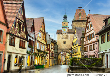 Rothenburg ob der Tauber, Germany Rothenburg ob der Tauber, Germany 80898475