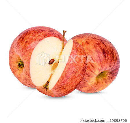 Fresh apple isolated on white background Fresh apple isolated on white background 80898706