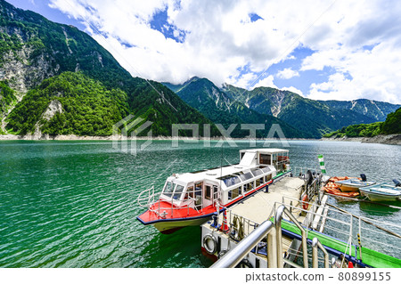 Lake Kurobe pleasure boat Galve 80899155