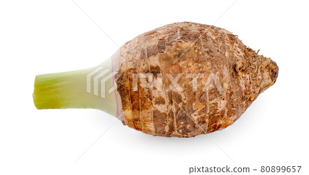 taro isolated on white background 80899657