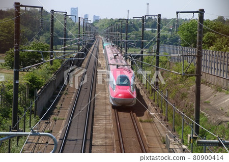 Super Komachi / E6 Series / Tohoku Shinkansen (Fukushima Prefecture / Koriyama City) Super Komachi / E6 Series / Tohoku Shinkansen (Fukushima Prefecture / Koriyama City) 80900414