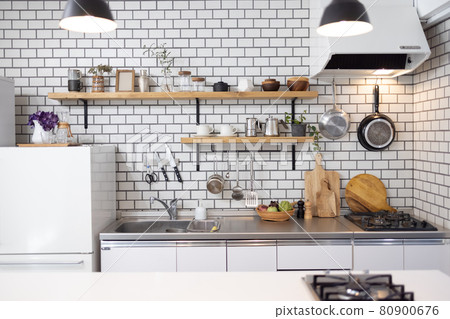 Fashionable kitchen 80900676