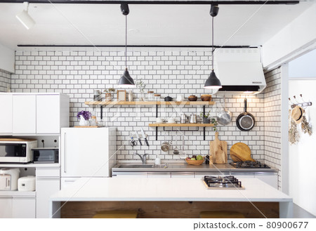 Fashionable kitchen 80900677