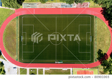 Football stadium, aerial view Football stadium, aerial view 80901003