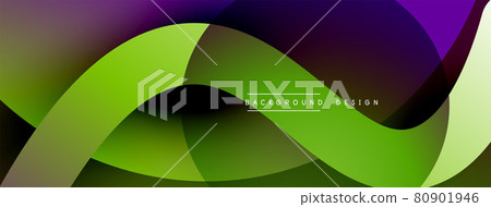 Abstract overlapping lines and circles geometric background with gradient colors Abstract overlapping lines and circles geometric background with gradient colors 80901946