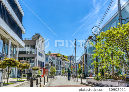 Cityscape of Tokyo Shibuya Shibuya Cat Street 80902911