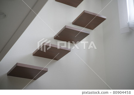 Image of a catwalk with stairs Image of a catwalk with stairs 80904458