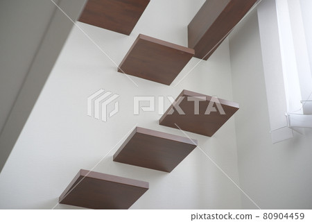 Image of a catwalk with stairs Image of a catwalk with stairs 80904459