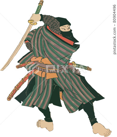 拿著劍的忍者 80904496