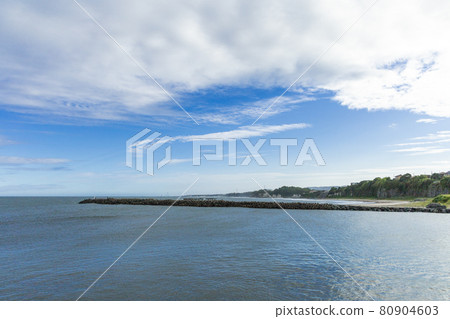 茨城縣日立市Aise港防波堤 80904603
