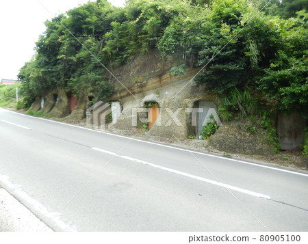 Scenery of Noto Town, Prefectural Route 35 Scenery of Noto Town, Prefectural Route 35 80905100