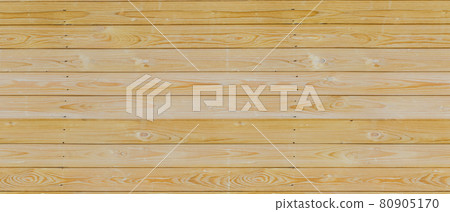 Empty wooden table. Yellow wood texture background. 3D Rendering illustration. 80905170