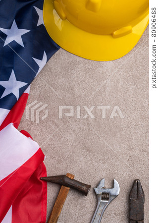 美國勞動節 勞動節 勞工節 工具 安全帽 工地帽 American Labor Day 80906488
