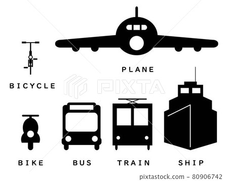 Vehicle silhouette collection 80906742