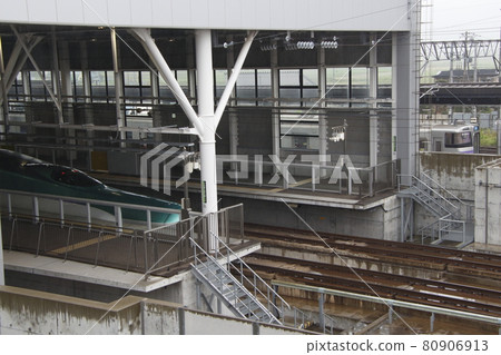 北海道新幹線函館班輪停在新函館北斗站 80906913