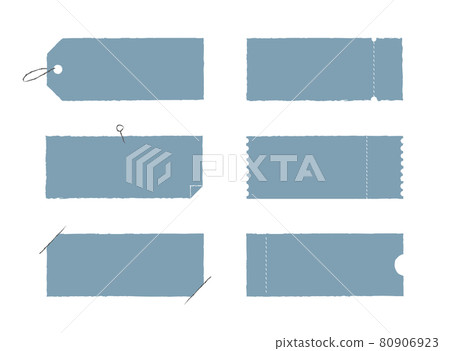 Frame illustration set of tags, tags, tickets, headings, points, labels (painted, hand-painted) Frame illustration set of tags, tags, tickets, headings, points, labels (painted, hand-painted) 80906923