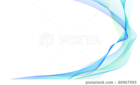 Blue network image geometry background frame - Stock Illustration ...