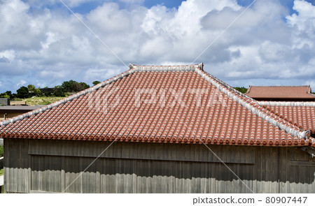 Shuri building roof Shuri building roof 80907447