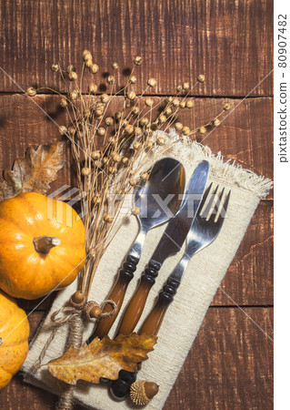 Rustic table decoration 80907482